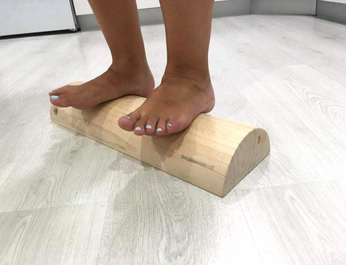 Tronco Propiocepción para suelo pélvico 5P de madera de pino woodroller  eutonía hipopresivos yoga pilates, Correos Market