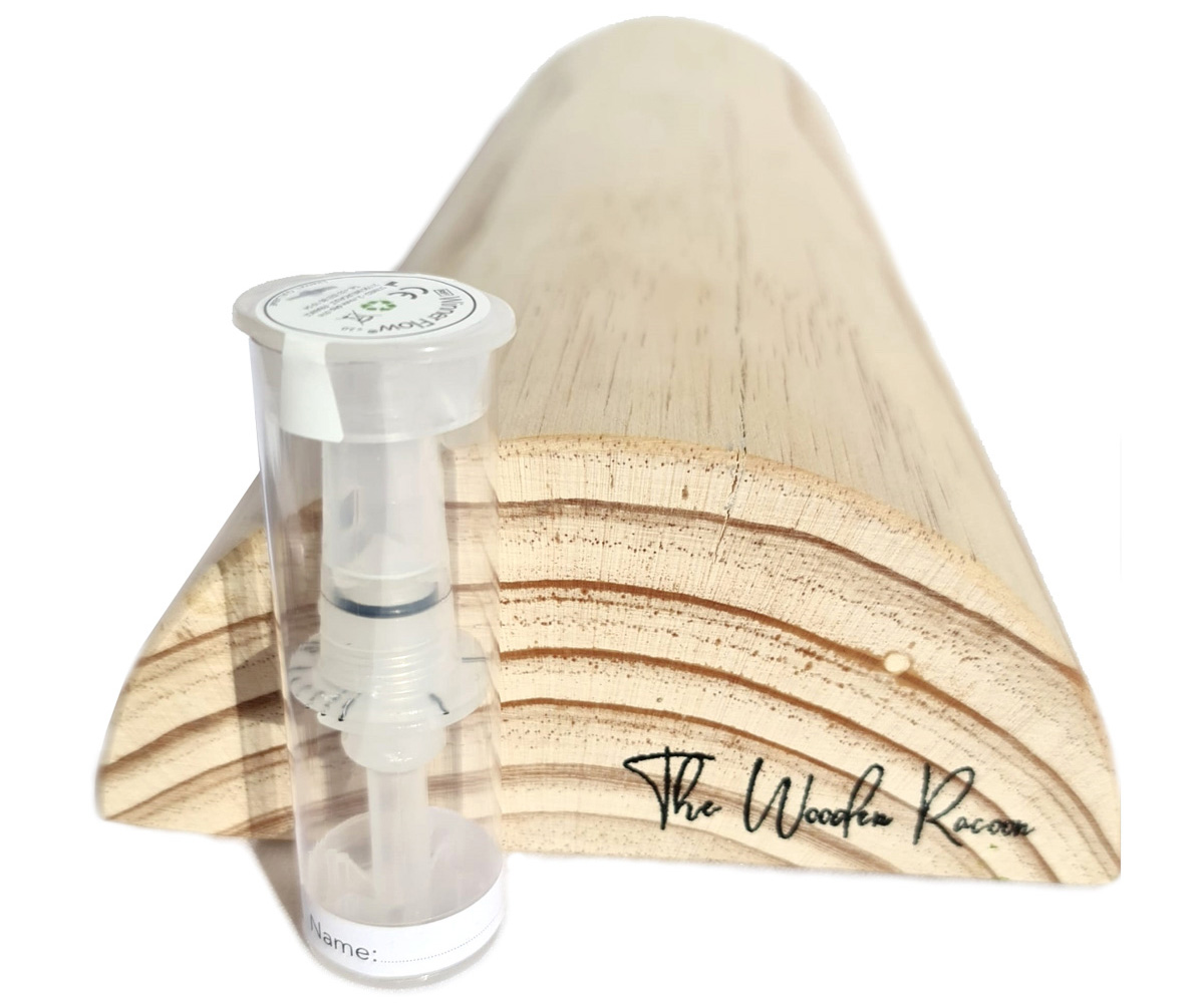 TWR ® - Tronco propioceptivo + 5 clases - Tronco propiocepcion de madera  con Medidas Oficiales - Ejercitador Suelo pelvico-Wood roller-Tronco